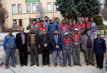 گزارش تصویری از آئیین درختکاری و تقدیر ازهمکاران فضای سبز دانشگاه